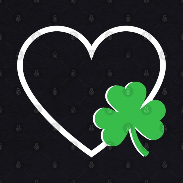 St Patrick's Day Shamrock Heart Irish Toddler Baby by starryskin